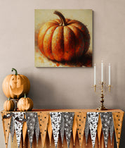 Pumpkin Resting Canvas