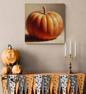 Autumn Quiet Pumpkin Canvas