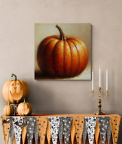 Rustic Pumpkin on Canvas