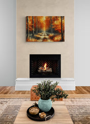 Autumn Pathway Canvas