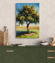 Hilltop Apple Tree Canvas