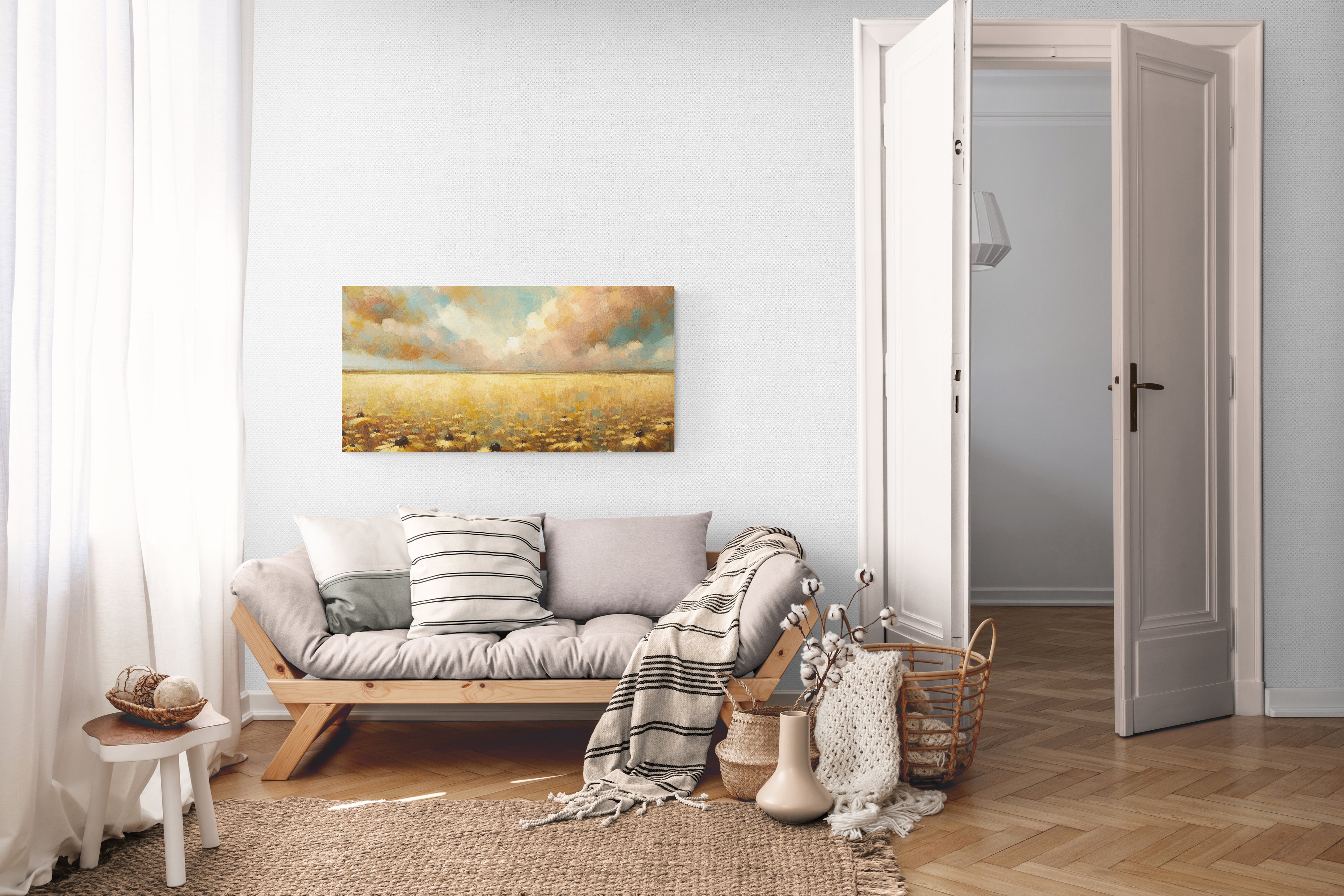 Black-Eyed Susan Meadow Canvas