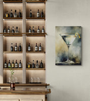 Vesper Martini Abstract Canvas