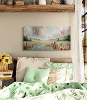 Field of Indian Paintbrush Canvas