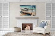 Sun-Washed Rowboat Canvas