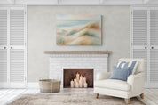 Coastal Sand Dune Watercolor Canvas