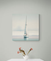 Sailboat Head-On Canvas