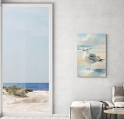Seagull by the Shore Canvas