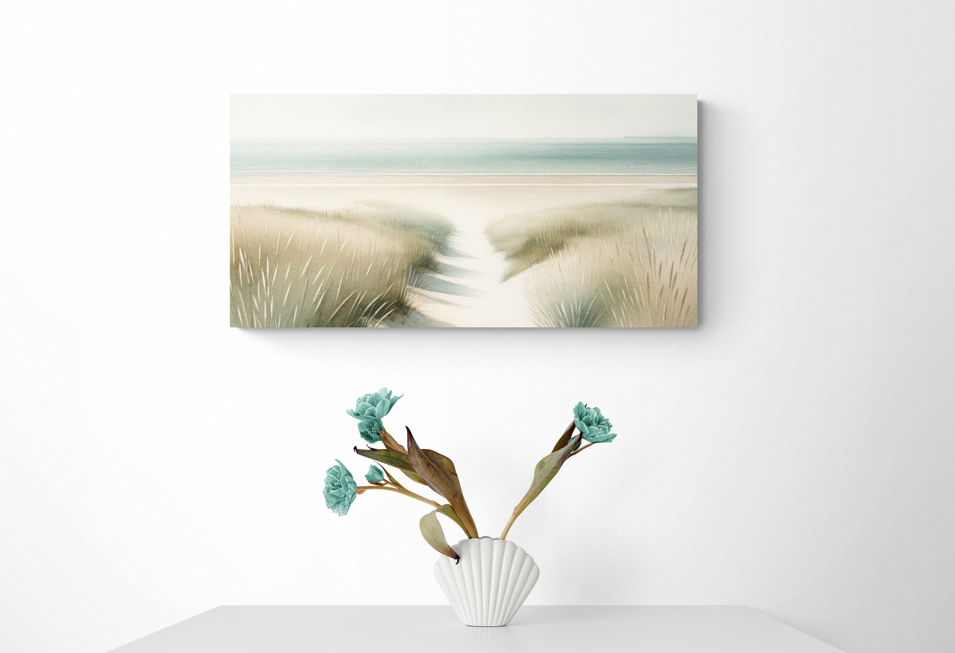 Coastal Pathway Canvas