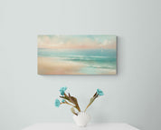 Coastal Stillness Horizon Canvas