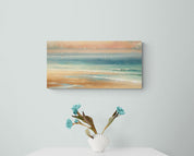 Dusklight Beach Horizon Canvas