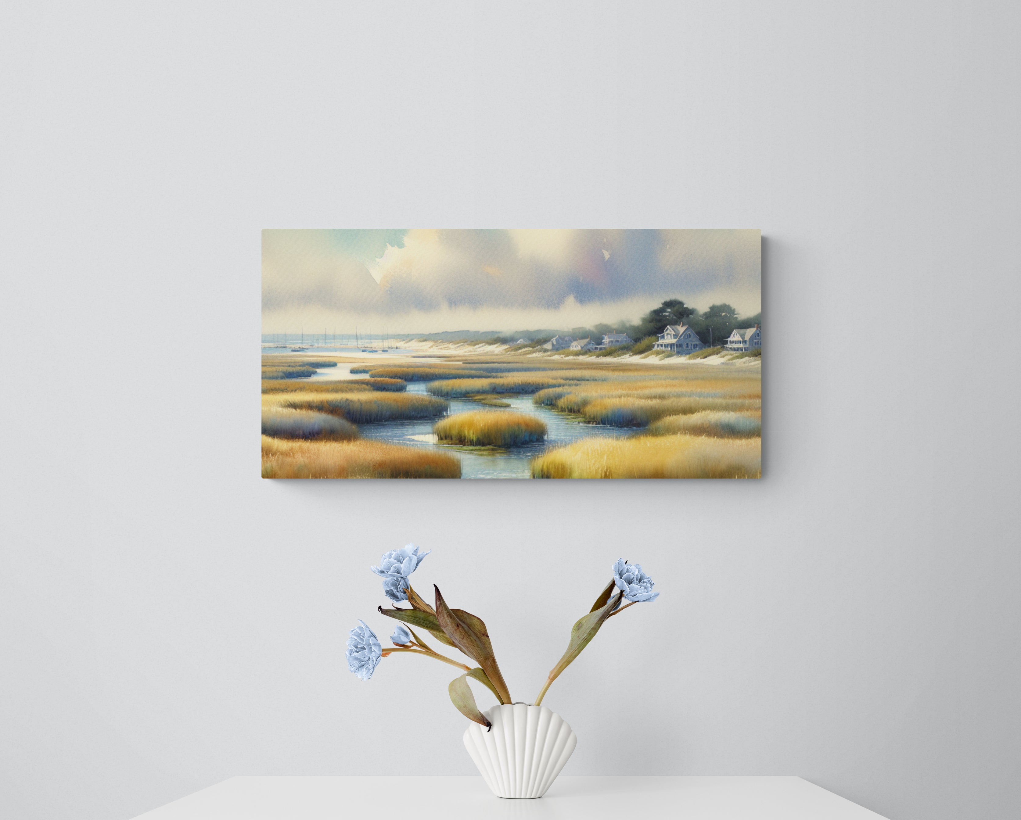 Coastal Marsh Canvas