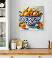 Mediterranean Oranges Canvas