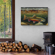 Brook Trout Stream Canvas