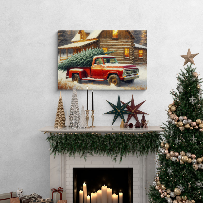 Christmas Tree Homecoming Canvas