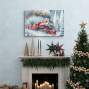 Holiday Train Journey Canvas