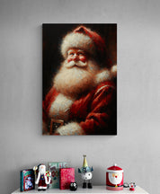 Santa Clause Portrait Canvas