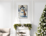 Rustic Snowman Canvas