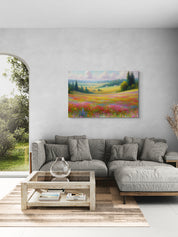 Blooming Summer Meadow Canvas