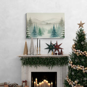 Winter Pines Peak Canvas