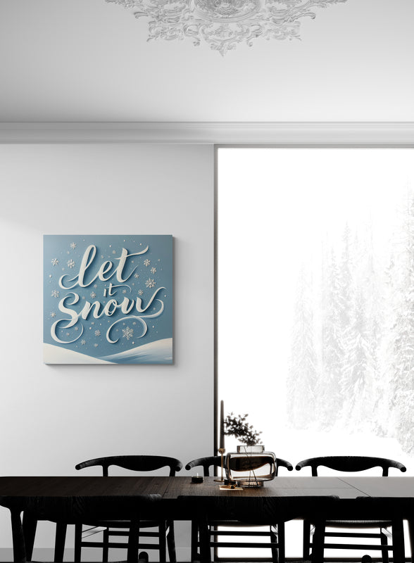 Let It Snow Canvas