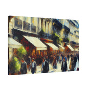 Arcadian Symphony French Street Painting Canvas