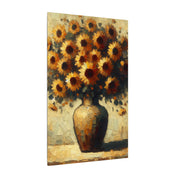 Sunflower Vase Painting Canvas