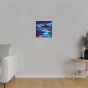 Majestic Mountain Landscape Art Canvas