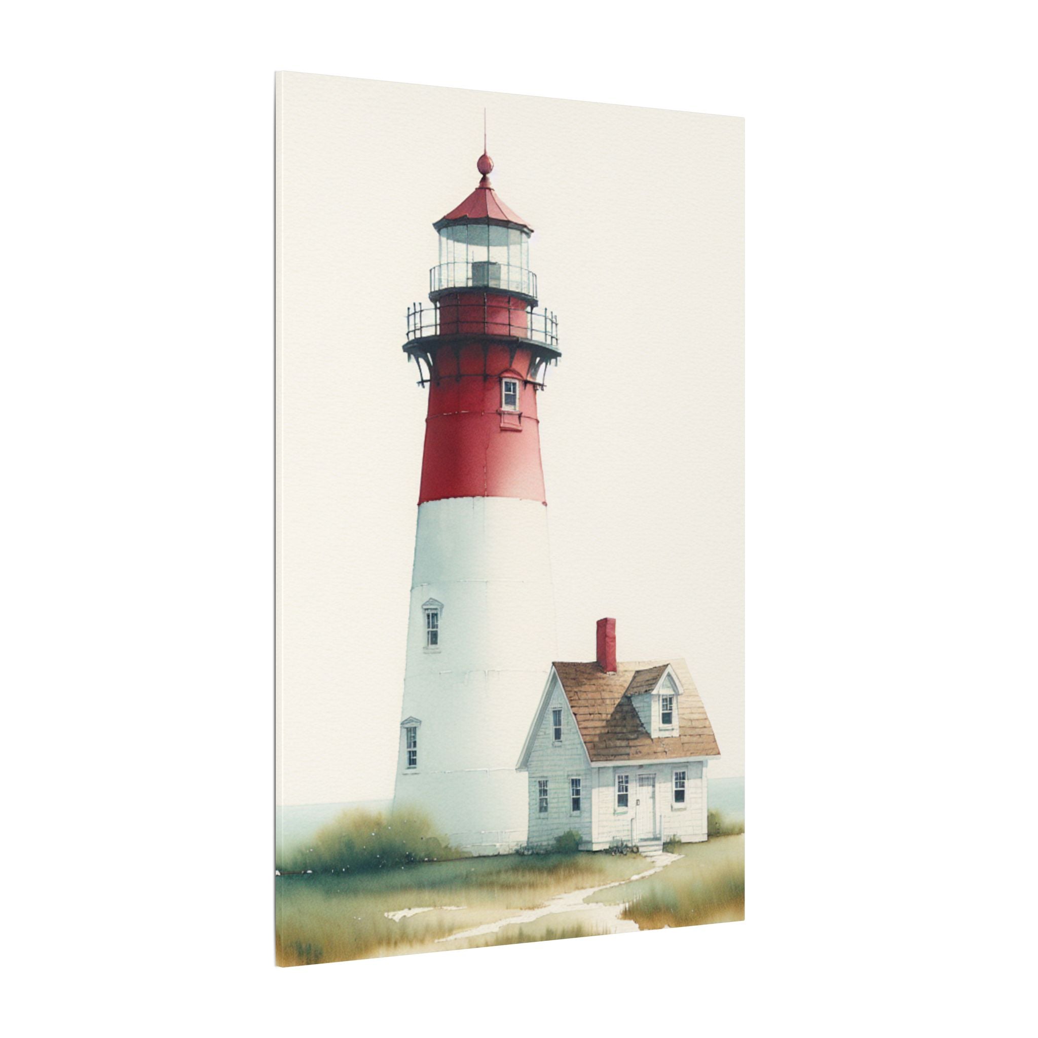 Coastal Lighthouse Canvas