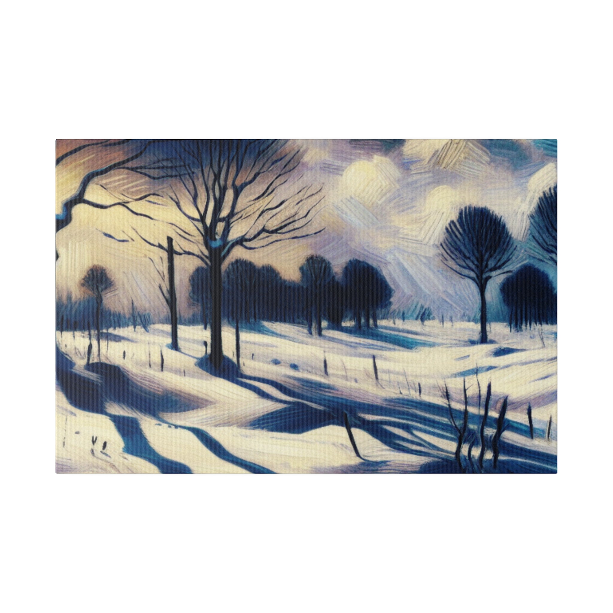 Whisper of Winter Snowscape Epoch Winter Painting Canvas