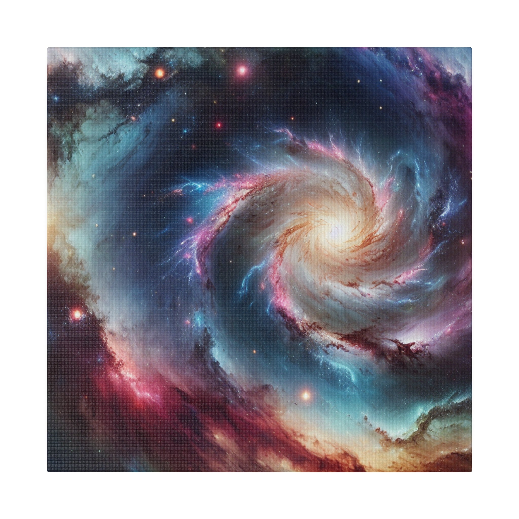 Galaxy Spectrum Striking Space Art Canvas