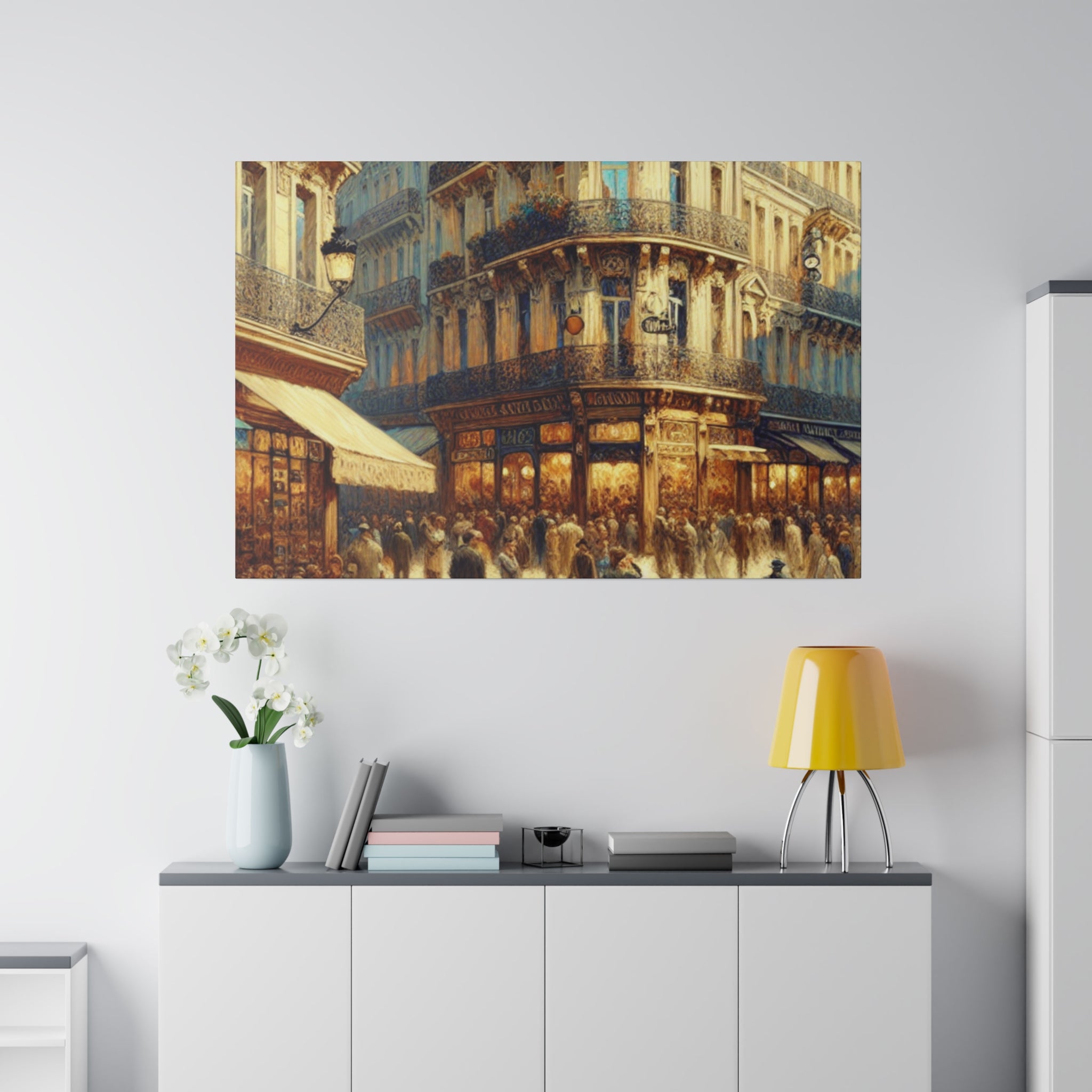 Rue d'Art Mirage French Street Painting Canvas