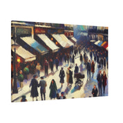 Parisian Mirage French Street Painting Canvas