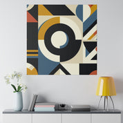 Vibrant Geometry Juncture Geometric Painting Canvas