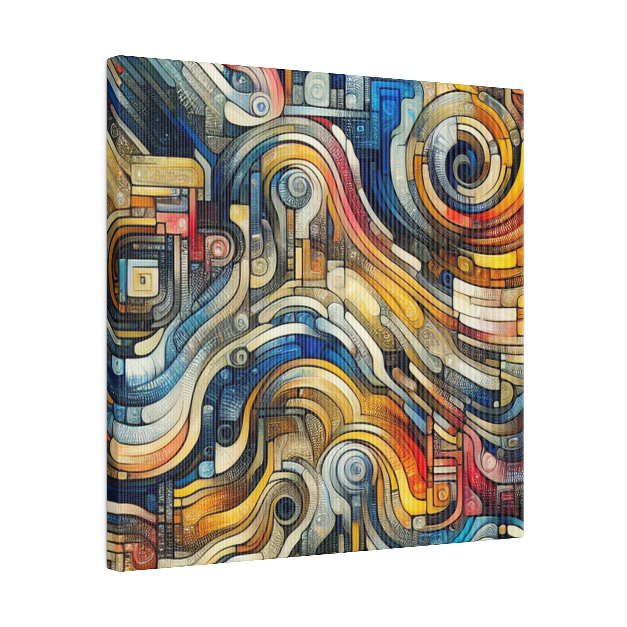 Visceral Forms Abstract Canvas