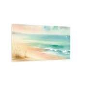 Coastal Harmony Beach Horizon Canvas