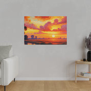 Solaris Meltdown Harmony Sunset Painting Canvas