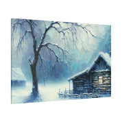 Snow Mystery of Yesteryears Winter Painting Canvas