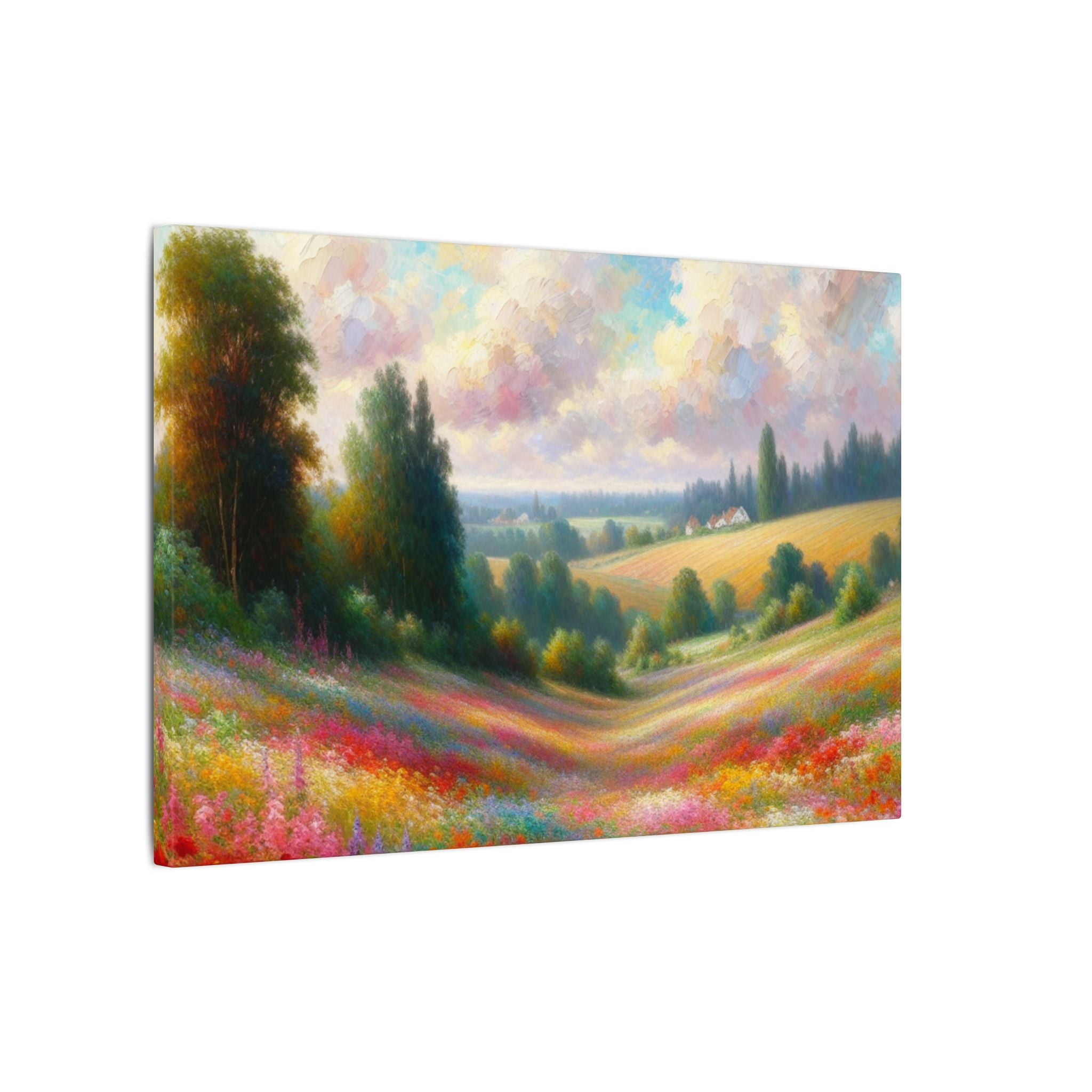 Summer Wildflower Meadow Canvas