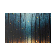 Forest Painting | Firefly Forest Landscape Canvas