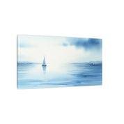 Quiet Bay Sailboat Canvas