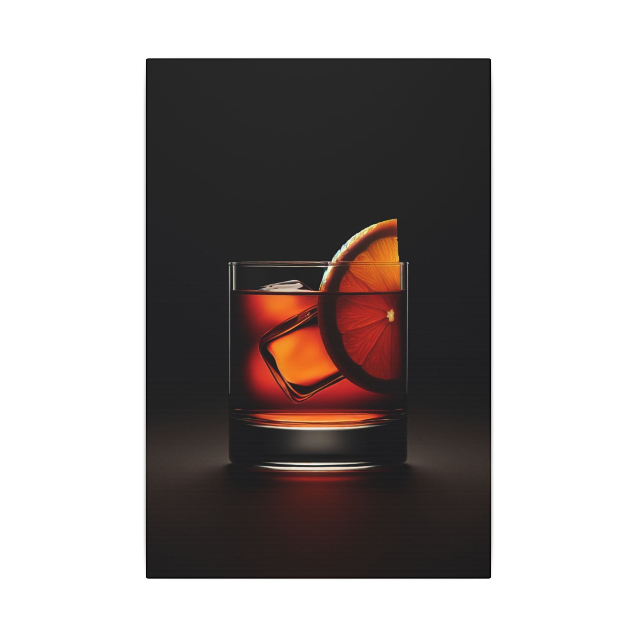Negroni Cocktail Canvas