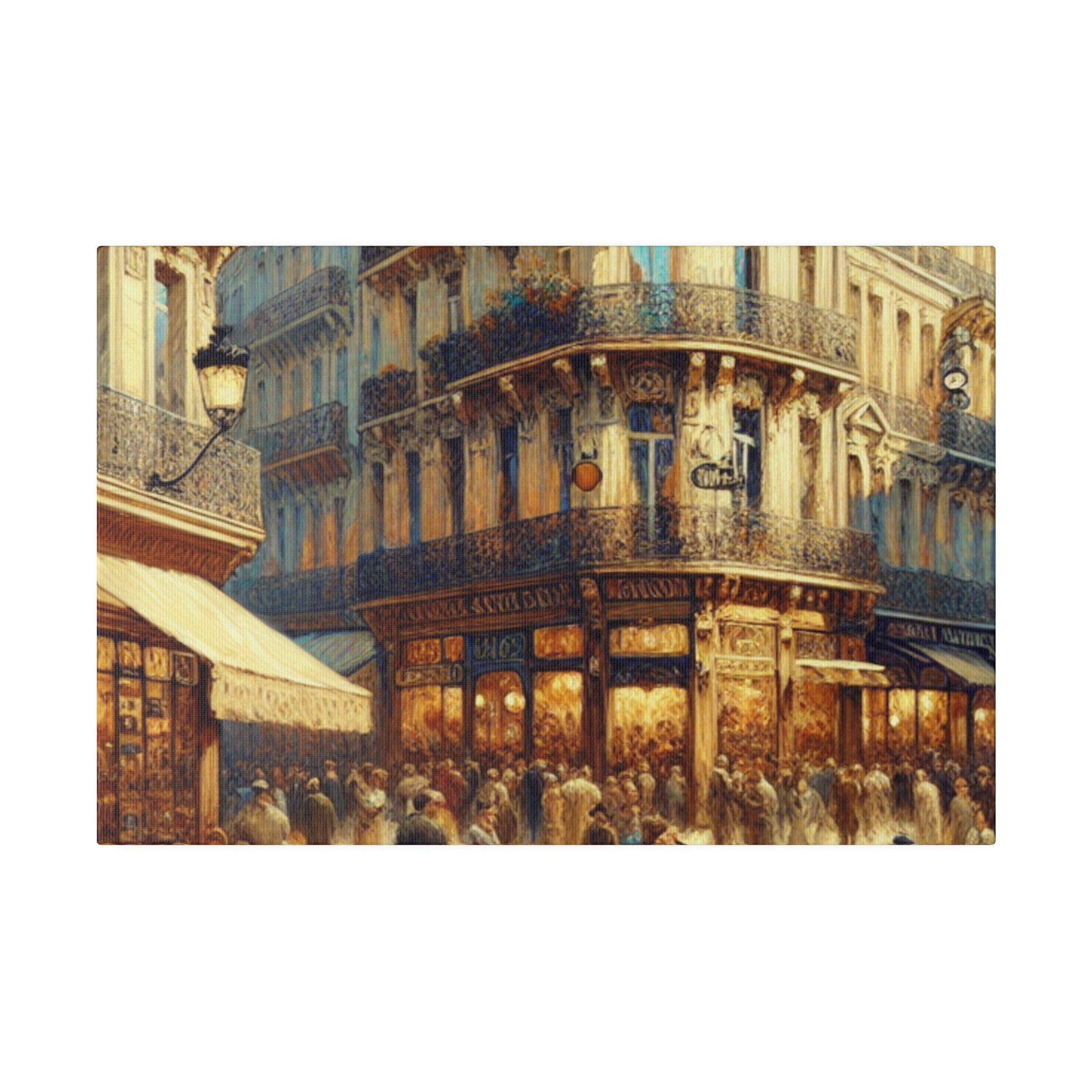 Rue d'Art Mirage French Street Painting Canvas