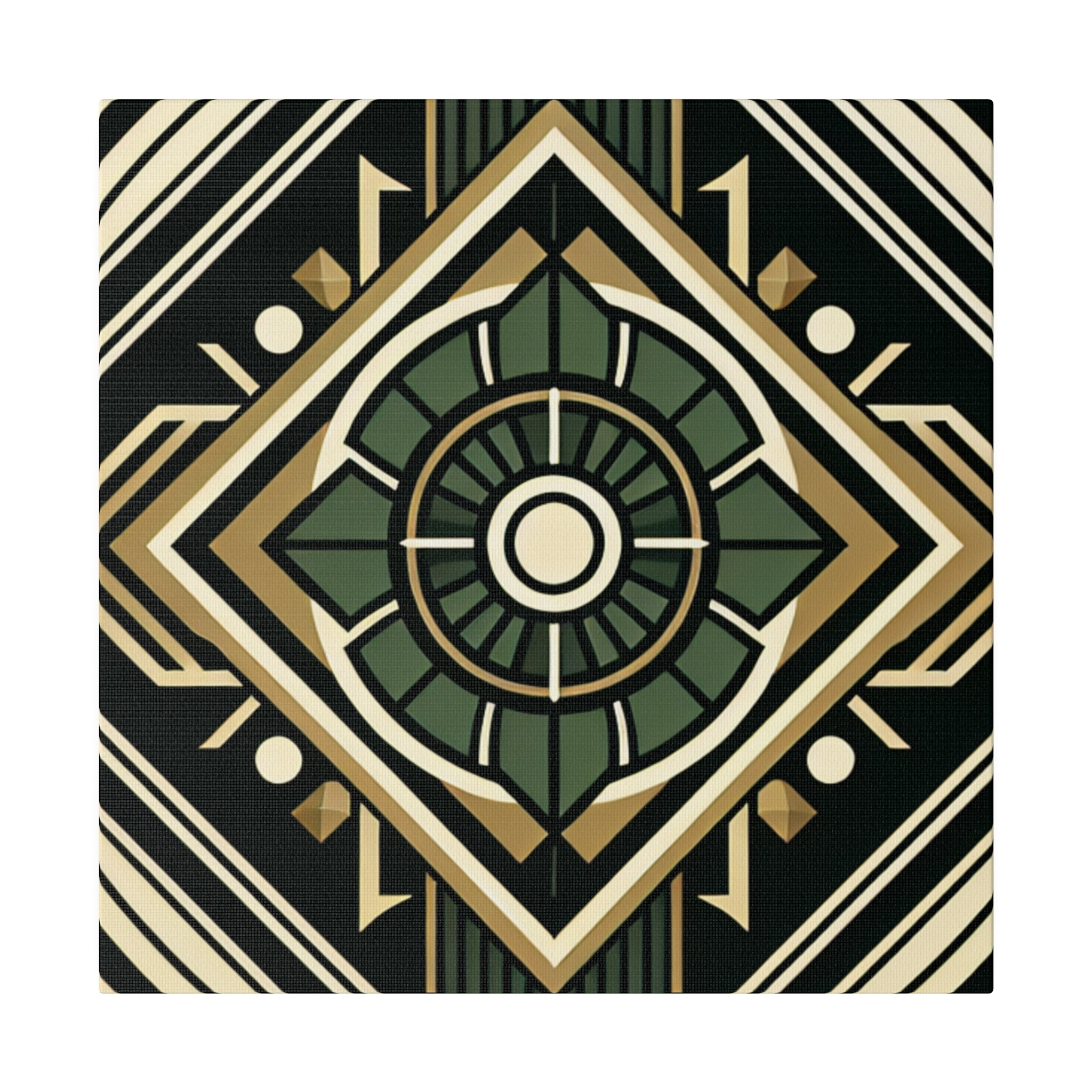 Deco Dreamline Geometry Art Deco Wall Art Canvas