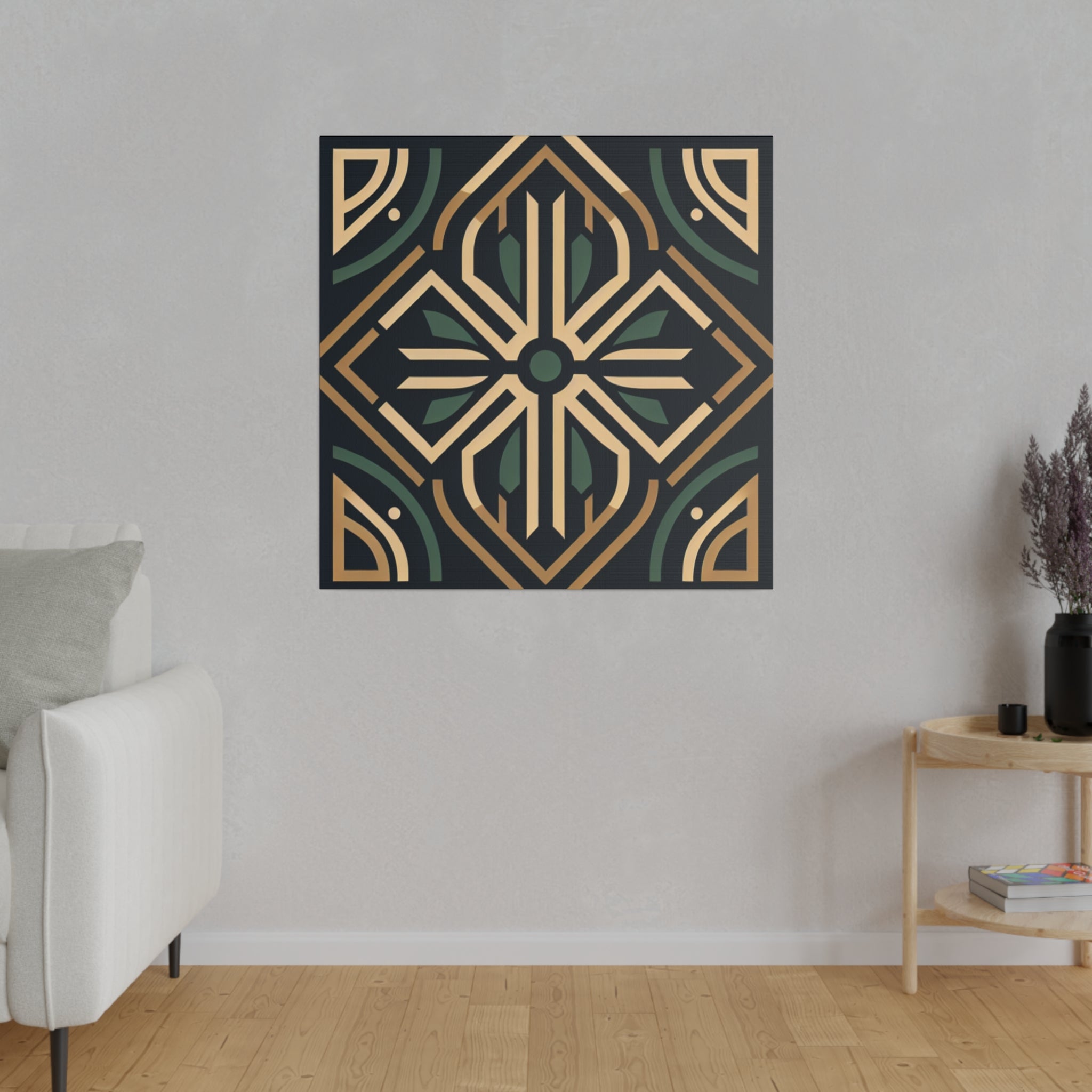 Deco Dazzle Elegance Art Deco Wall Art Canvas