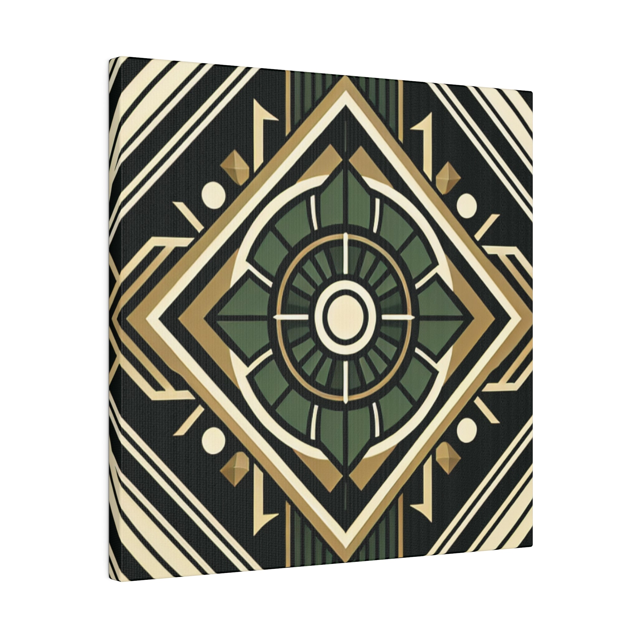 Deco Dreamline Geometry Art Deco Wall Art Canvas