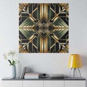 Deco Desire Burst Art Deco Wall Art Canvas