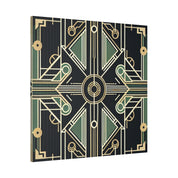 Deco Radiance Symphony Art Deco Wall Art Canvas