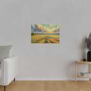 Sunflower Symphony Floral Wall Art Sunflower Painting Canvas