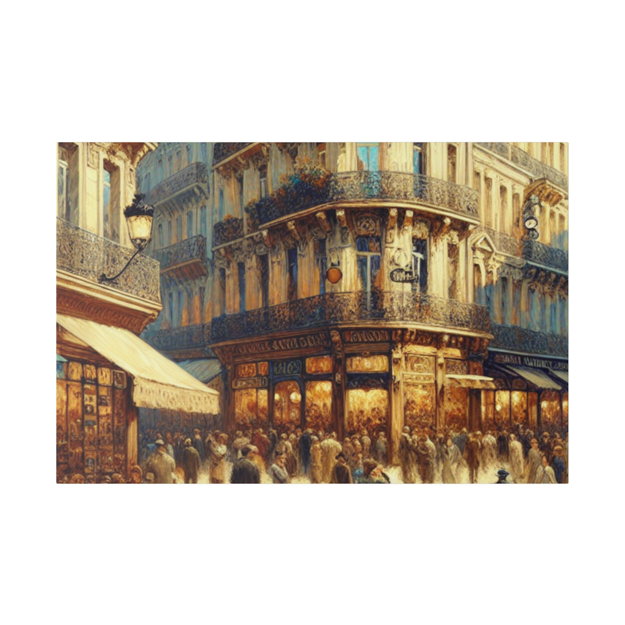 Rue d'Art Mirage French Street Painting Canvas